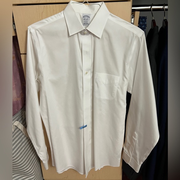 Brooks Brothers Regent Fit Dress Shirt White - Picture 1 of 2